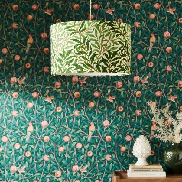 William Morris Willow Bough Lamp Shade 4 William Morris Willow Bough Lamp Shade - Image 2