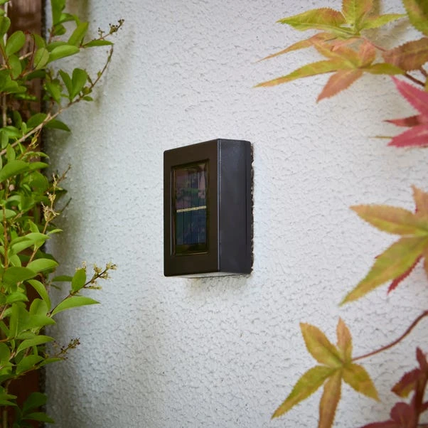 Solar Outdoor Up & Down Wall Light 4 Solar Outdoor Up & Down Wall Light - Image 2