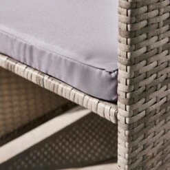 Grey Rattan 4 Seater Dining Cube Set 15 Grey Rattan 4 Seater Dining Cube Set -Online Home Furnishings 30927273 alt05