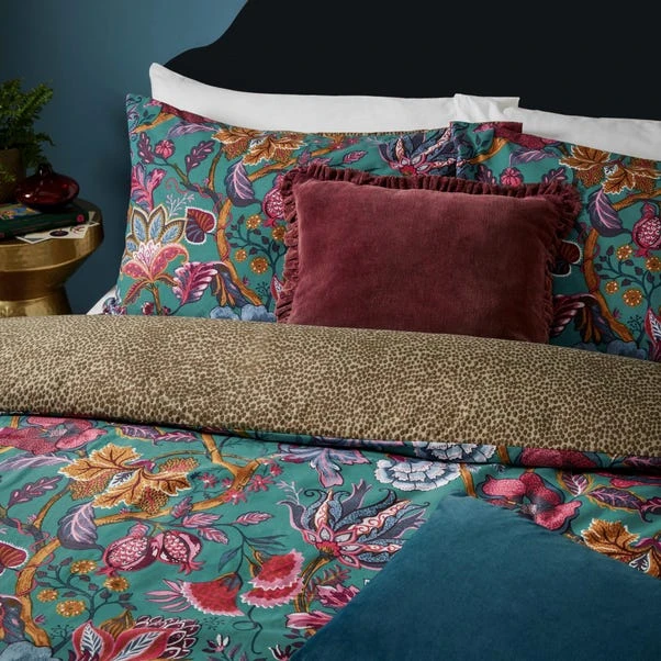 Wylder Tropics Viranai Reversible Duvet Cover And Pillowcase Set 10 Wylder Tropics Viranai Reversible Duvet Cover And Pillowcase Set - Image 8