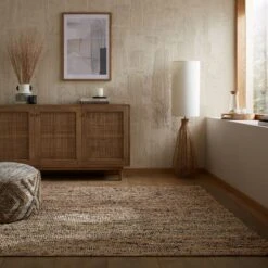 Flecked Jute Textured Rug -Online Home Furnishings 30934955