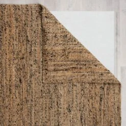 Flecked Jute Textured Rug -Online Home Furnishings 30934955 alt02
