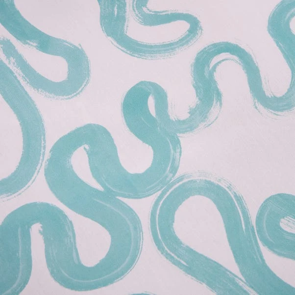 Aqua Doodle Reversible Duvet Cover And Pillowcase Set 18 Aqua Doodle Reversible Duvet Cover And Pillowcase Set - Image 16