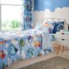 Dragons 100% Cotton Reversible Duvet Cover And Pillowcase Set -Online Home Furnishings 30937753