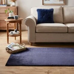 Plush Washable Shag Pile Rug -Online Home Furnishings 30938045