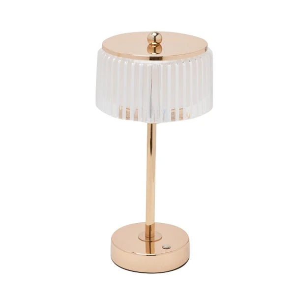Hestia Gold Base Crystal Trim Rechargeable Colour Changing LED Touch Table Lamp 3 Hestia Gold Base Crystal Trim Rechargeable Colour Changing LED Touch Table Lamp