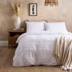 Alton Tufted Stripe Quilt Cover Set