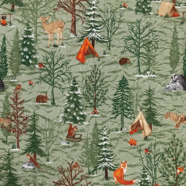 Lodge Wood 100% Cotton Duvet Cover And Pillowcase Set 11 Lodge Wood 100% Cotton Duvet Cover And Pillowcase Set - Image 9