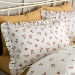 Catherine Lansfield Frill Ditsy Floral Duvet Cover And Pillowcase Set 33 Catherine Lansfield Frill Ditsy Floral Duvet Cover And Pillowcase Set -Online Home Furnishings 30962840 alt01