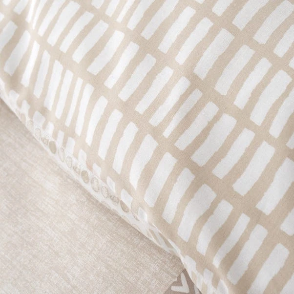 Catherine Lansfield Larsson Geo Duvet Cover And Pillowcase Set 7 Catherine Lansfield Larsson Geo Duvet Cover And Pillowcase Set - Image 5