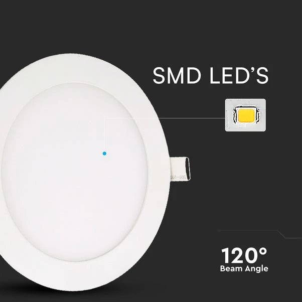Set Of 2 V-TAC 3W LED 3-in-1 Mini Panel Lights 4 Set Of 2 V-TAC 3W LED 3-in-1 Mini Panel Lights - Image 2