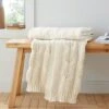 Chunky Marl Knit Throw 130cm X 170cm 2 Chunky Marl Knit Throw 130cm X 170cm -Online Home Furnishings 30966084