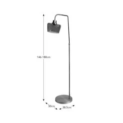 Auburn Industrial Adjustable Floor Lamp 37 Auburn Industrial Adjustable Floor Lamp -Online Home Furnishings 30968343 alt08