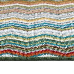 Marvel Boucle Zig Zag Washable Doormat 9 Marvel Boucle Zig Zag Washable Doormat -Online Home Furnishings 30977286 alt03