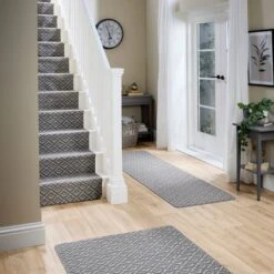 Marvel Geo Hard-wearing Washable Stair Runner
