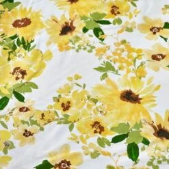 Catherine Lansfield Sunflowers Reversible Duvet Cover & Pillowcase Set -Online Home Furnishings 30983053 alt04
