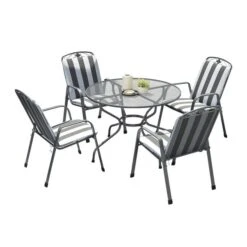 Pacific Lifestyle Savoy Round 4 Seater Dining Set With Cushions 11 Pacific Lifestyle Savoy Round 4 Seater Dining Set With Cushions -Online Home Furnishings 30984368 alt04