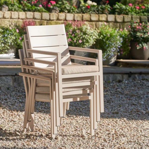 Pacific Lifestyle Aruba Outdoor 4 Seater Dining Set 7 Pacific Lifestyle Aruba Outdoor 4 Seater Dining Set - Image 5