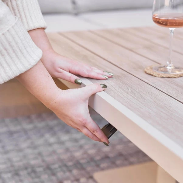 Pacific Lifestyle Aruba Outdoor Corner Seating Set With Adjustable Table 6 Pacific Lifestyle Aruba Outdoor Corner Seating Set With Adjustable Table - Image 4