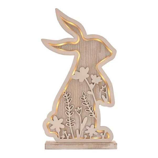 Eggs-traordinary Wooden Bunny LED Light 3 Eggs-traordinary Wooden Bunny LED Light