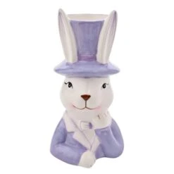 Eggs-traordinary Gift Co. Bunny In Top Hat Plant Pot 17 Eggs-traordinary Gift Co. Bunny In Top Hat Plant Pot -Online Home Furnishings 30984638 alt01