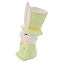 Eggs-traordinary Gift Co. Bunny In Top Hat Plant Pot 14 Eggs-traordinary Gift Co. Bunny In Top Hat Plant Pot -Online Home Furnishings 30984657 alt02
