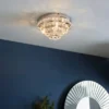 Return - Vogue Motown 4 Light Jewel Flush Ceiling Light 1 Return - Vogue Motown 4 Light Jewel Flush Ceiling Light -Online Home Furnishings 30989854