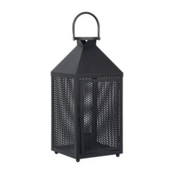 Return - Folkstone Metal Punched Lantern Table Lamp -Online Home Furnishings 30989884 alt04
